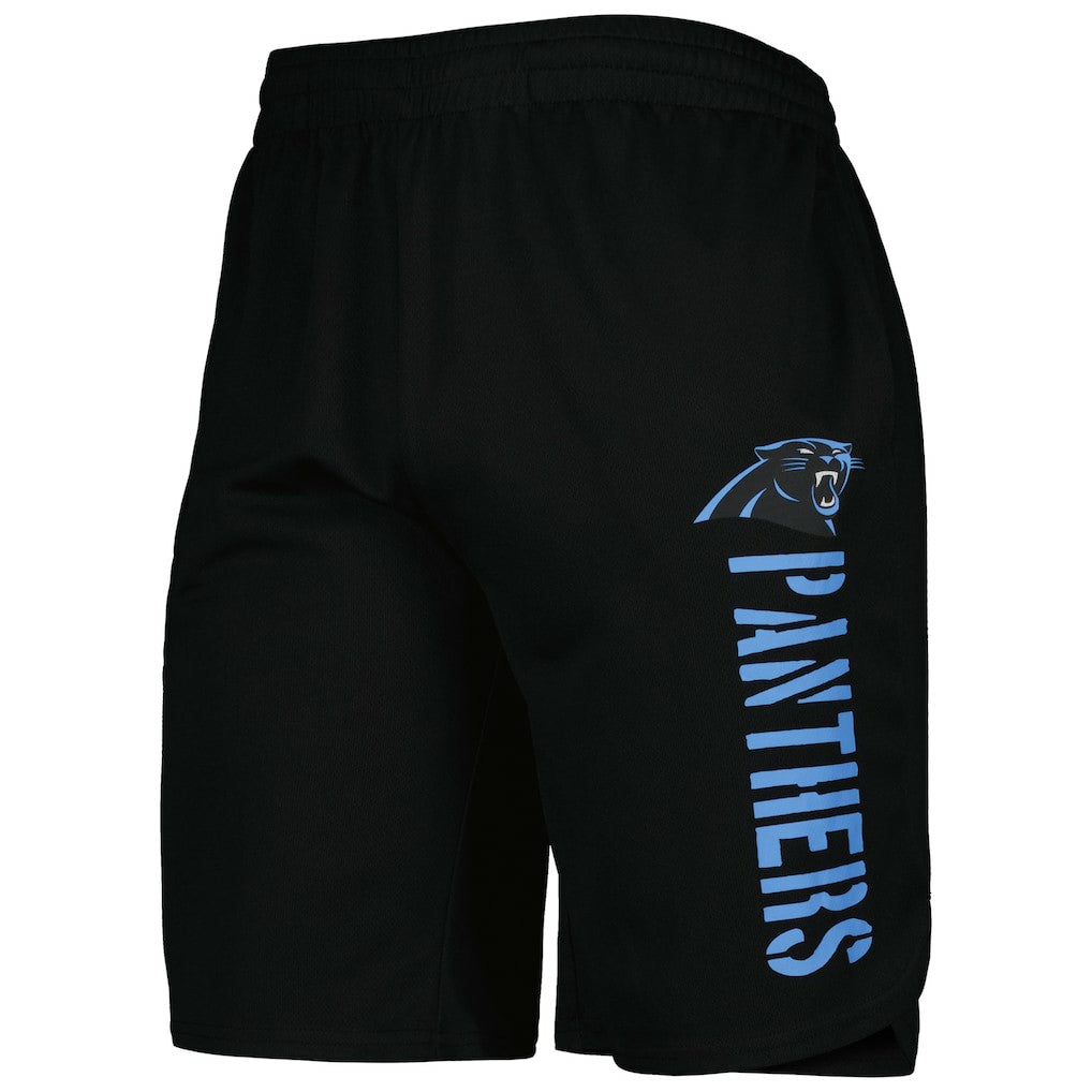 Carolina Panthers MSX by Michael Strahan Team Shorts - Black Shorts