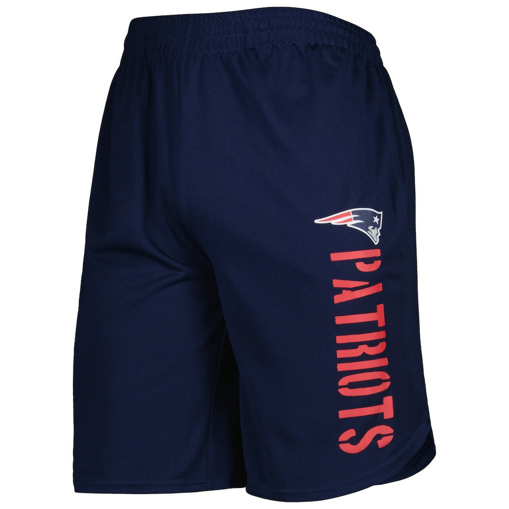 New England Patriots MSX by Michael Strahan Team Shorts - Navy Shorts