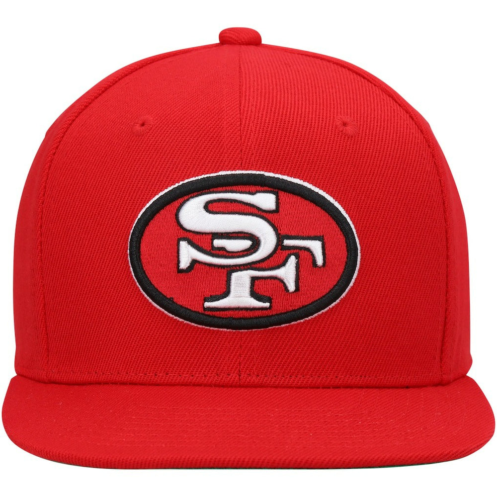 San Francisco 49ers Youth Gridiron Classics Ground Snapback Hat - Scarlet Hats