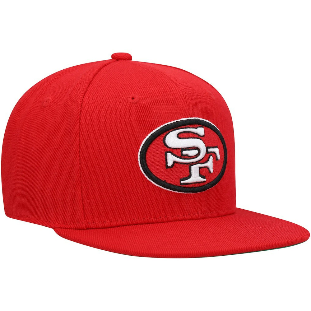 San Francisco 49ers Youth Gridiron Classics Ground Snapback Hat - Scarlet Hats