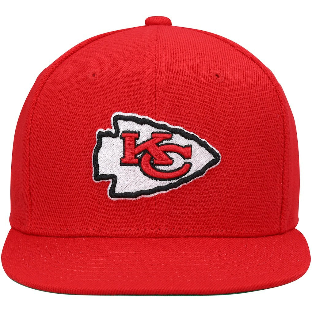 Kansas City Chiefs Youth Gridiron Classics Ground Snapback Hat - Red Hats