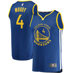 Moses Moody Golden State Warriors Fast Break Replica Jersey Icon Editi- Royal - Fanatics