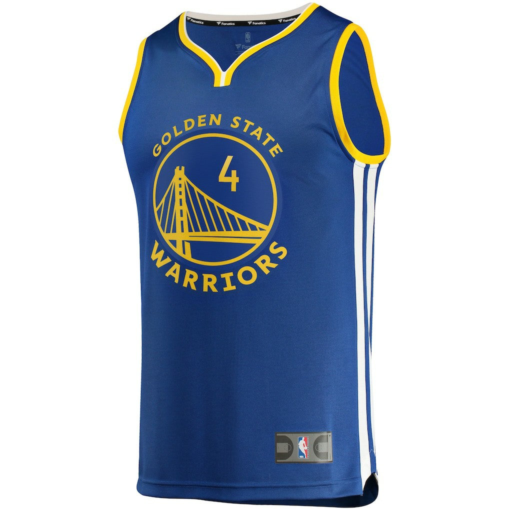 Moses Moody Golden State Warriors Fast Break Replica Jersey Icon Editi- Royal - Fanatics