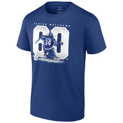 Auston Matthews Toronto Maple Leafs Fanatics Big & Tall Goal Record T-Shirt - Blue | US 4896356