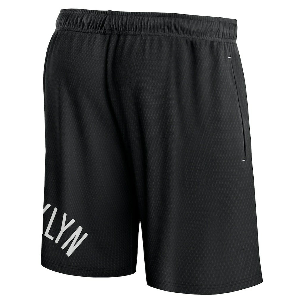 Brooklyn Nets Free Throw Mesh Shorts Black - Fanatics