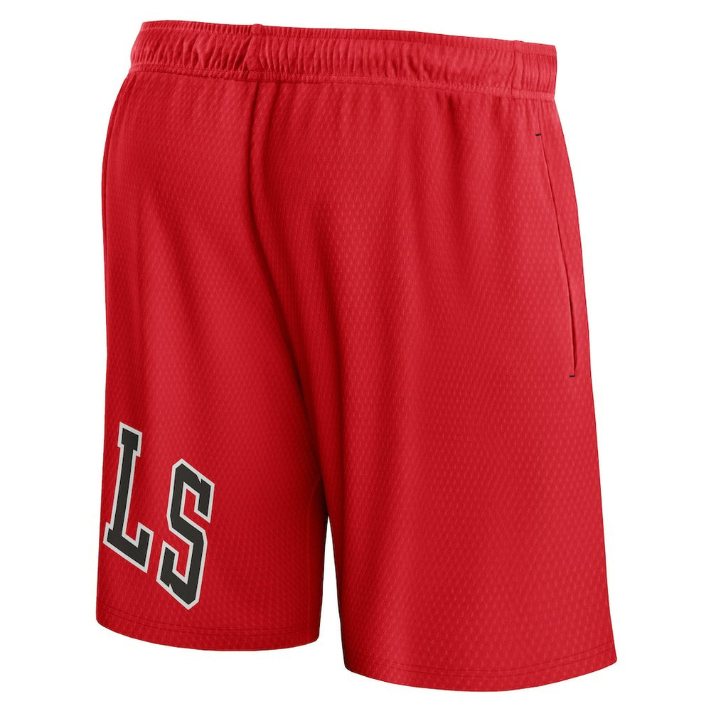 Chicago Bulls Free Throw Mesh Shorts Red - Fanatics