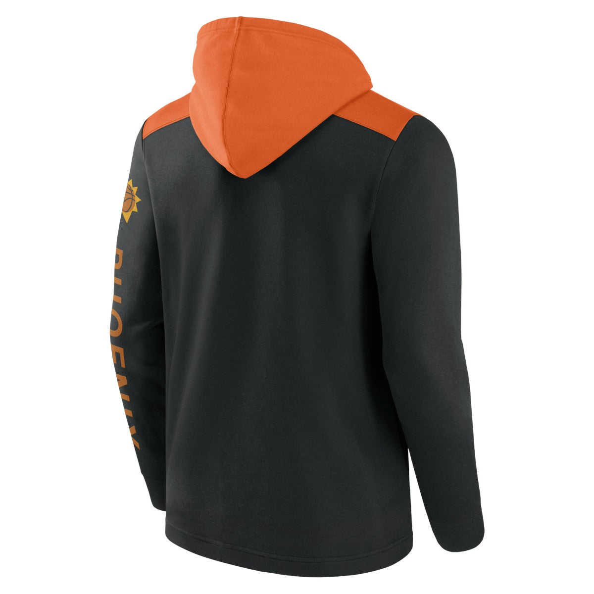 Phoenix Suns Skyhook Colorblock Full-Zip Hoodie Black/Orange - Fanatics