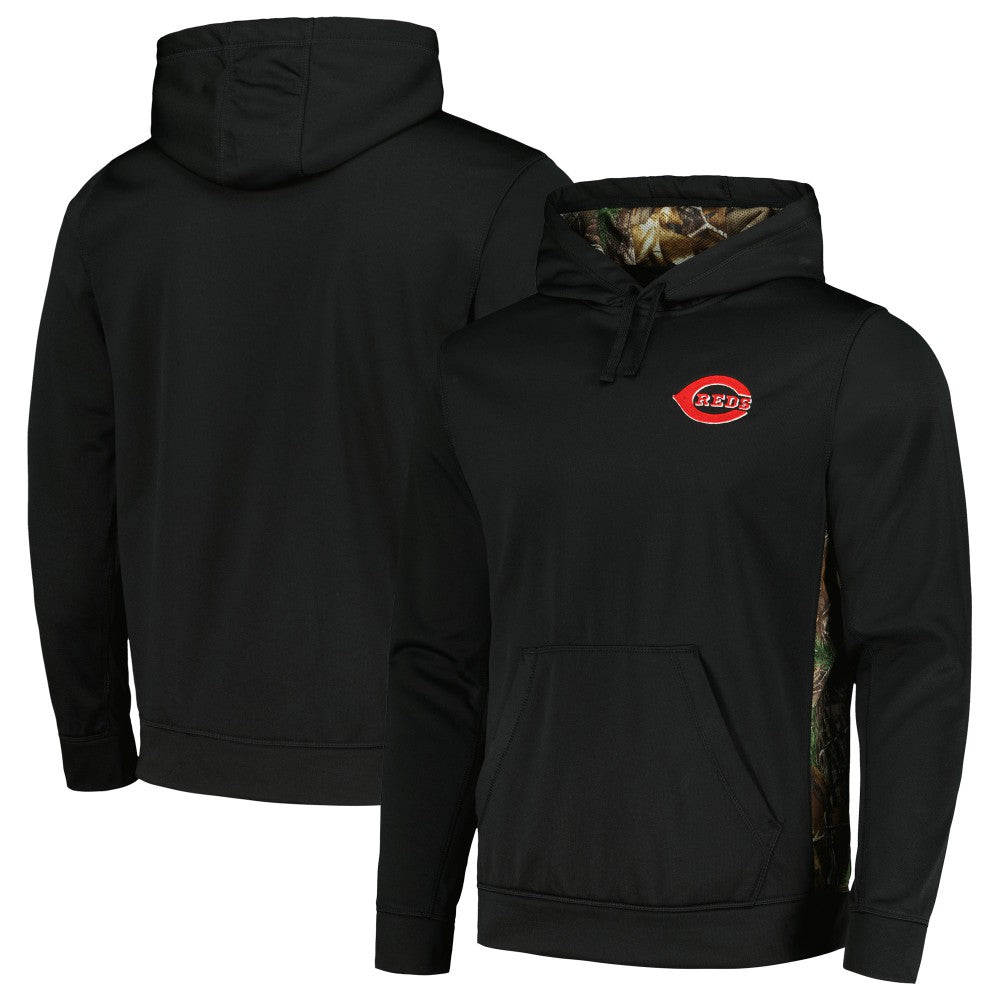 Cincinnati Reds Dunbrooke Ranger Pullover Hoodie - Black/Camo Hoodies