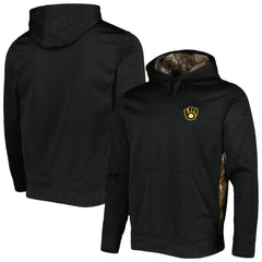 Milwaukee Brewers Dunbrooke Ranger Pullover Hoodie - Black/Camo Hoodies