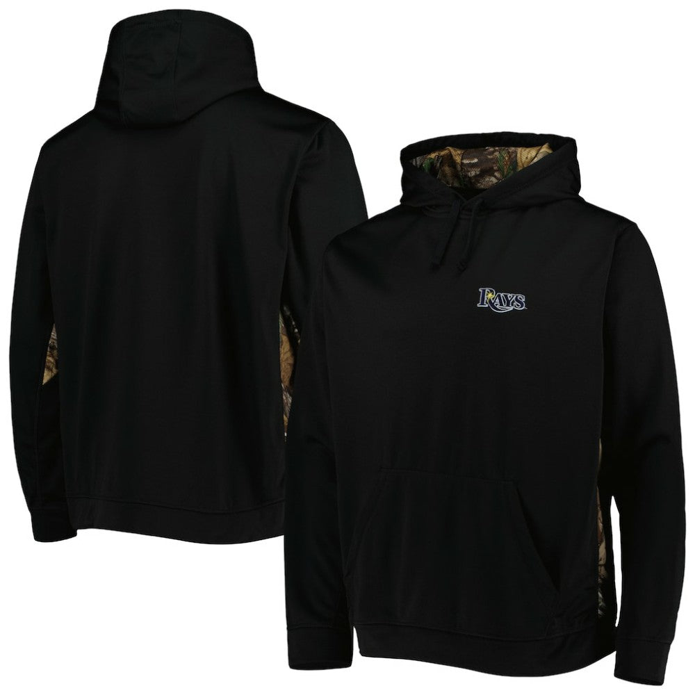 Tampa Bay Rays Dunbrooke Ranger Pullover Hoodie - Black/Camo Hoodies