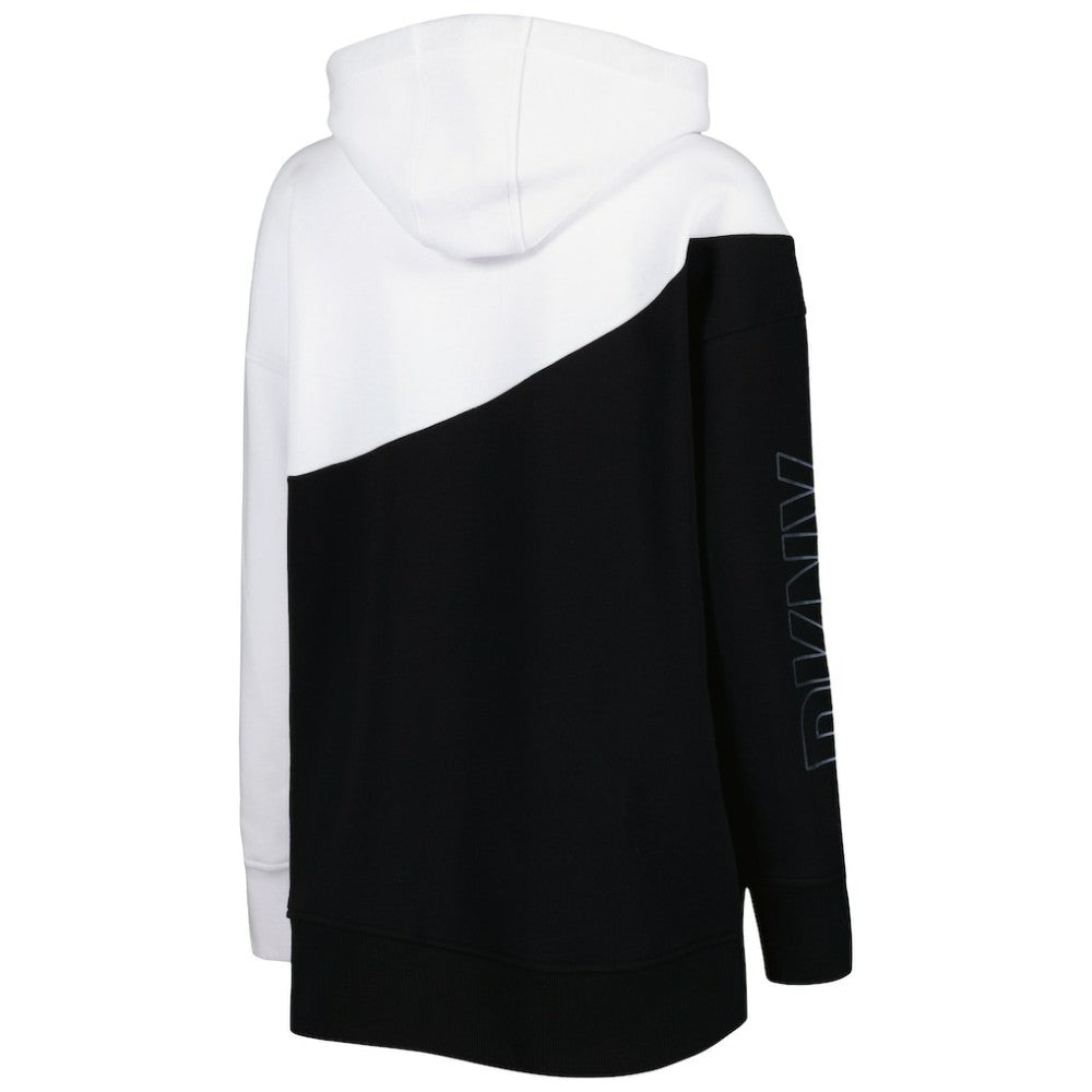 Philadelphia Flyers DKNY Sport Women's Gina Full-Zip Hoodie - Black/White | US 4897695