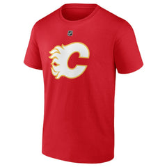 Matthew Tkachuk Calgary Flames Fanatics Authentic Stack Name & Number T-Shirt - Red | US 4898887