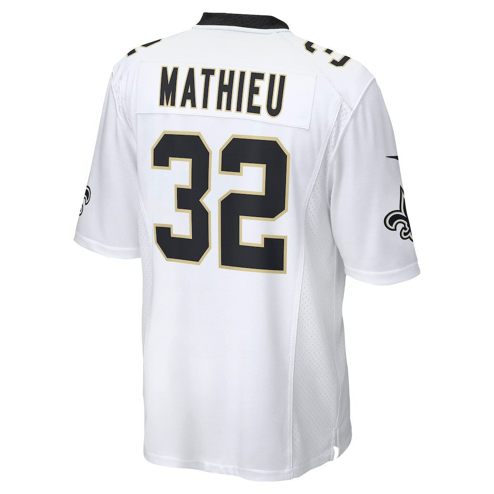 Tyrann Mathieu New Orleans Saints Game Jersey - White Jerseys