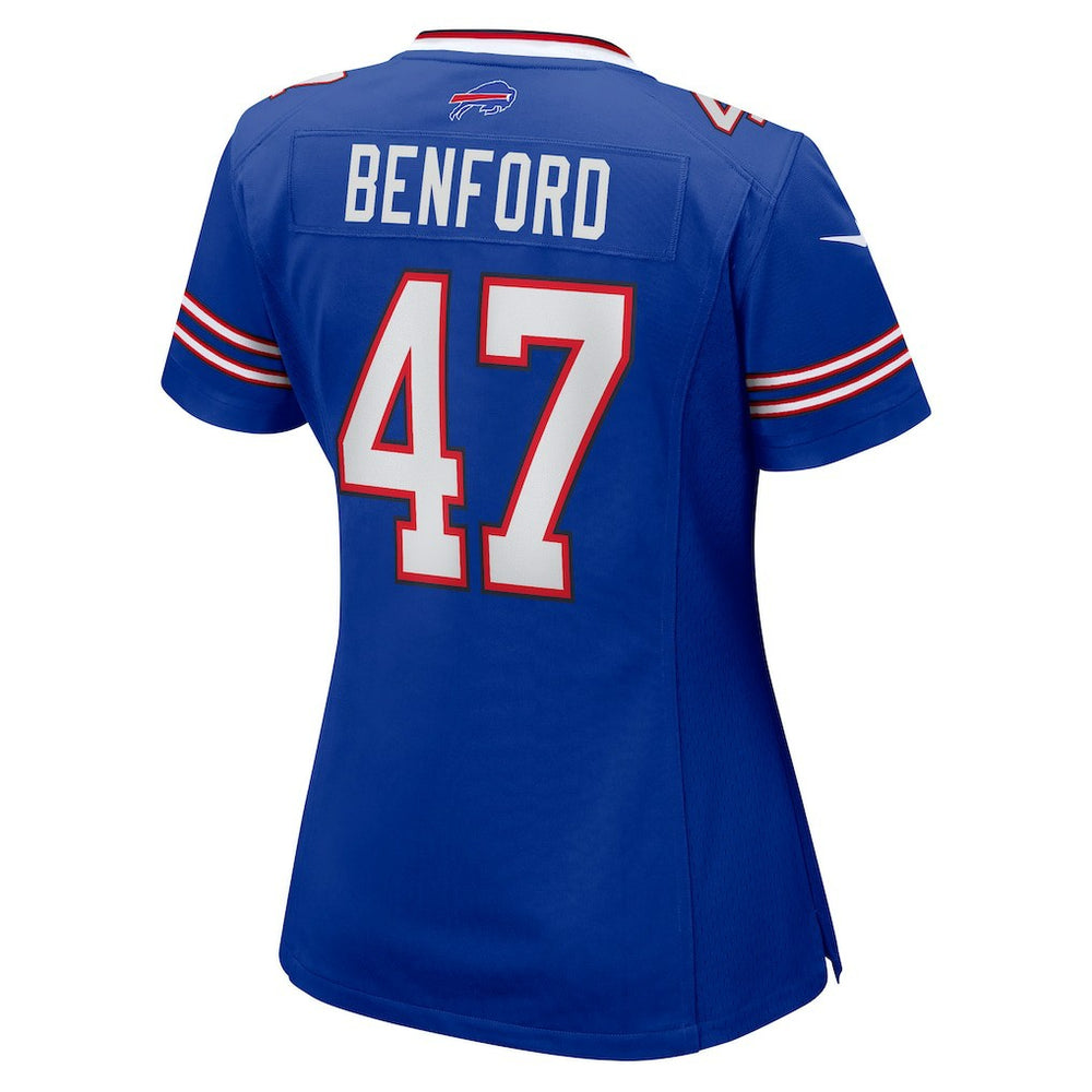 Christian Benford Buffalo Bills Women's Game Jersey - Royal Jerseys