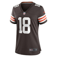 David Bell Cleveland Browns Women's Game Jersey - Brown Jerseys