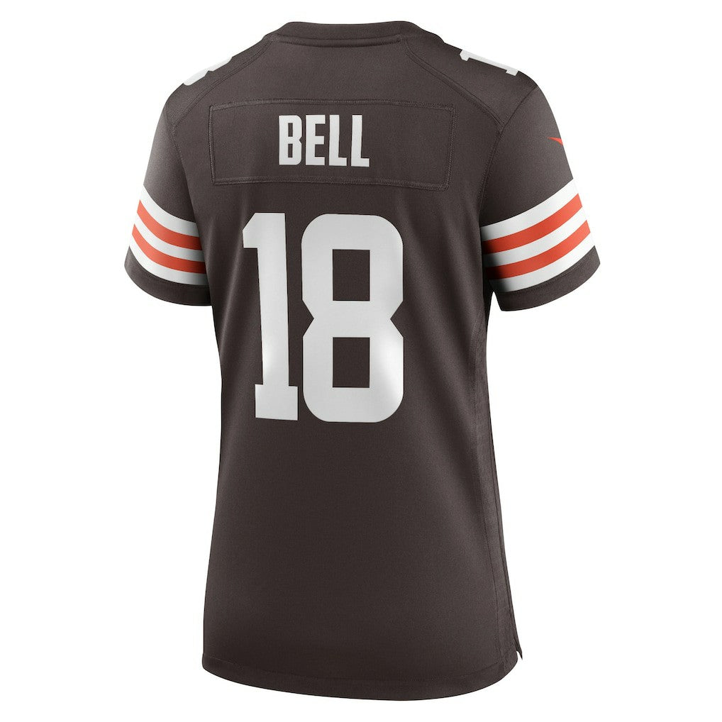 David Bell Cleveland Browns Women's Game Jersey - Brown Jerseys