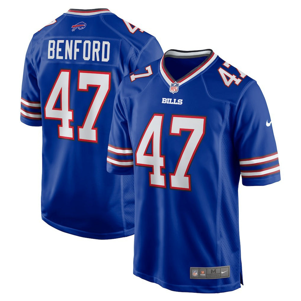 Christian Benford Buffalo Bills Game Jersey - Royal Jerseys