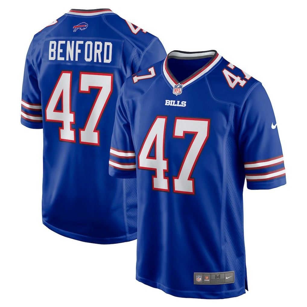 Christian Benford Buffalo Bills Game Jersey - Royal Jerseys