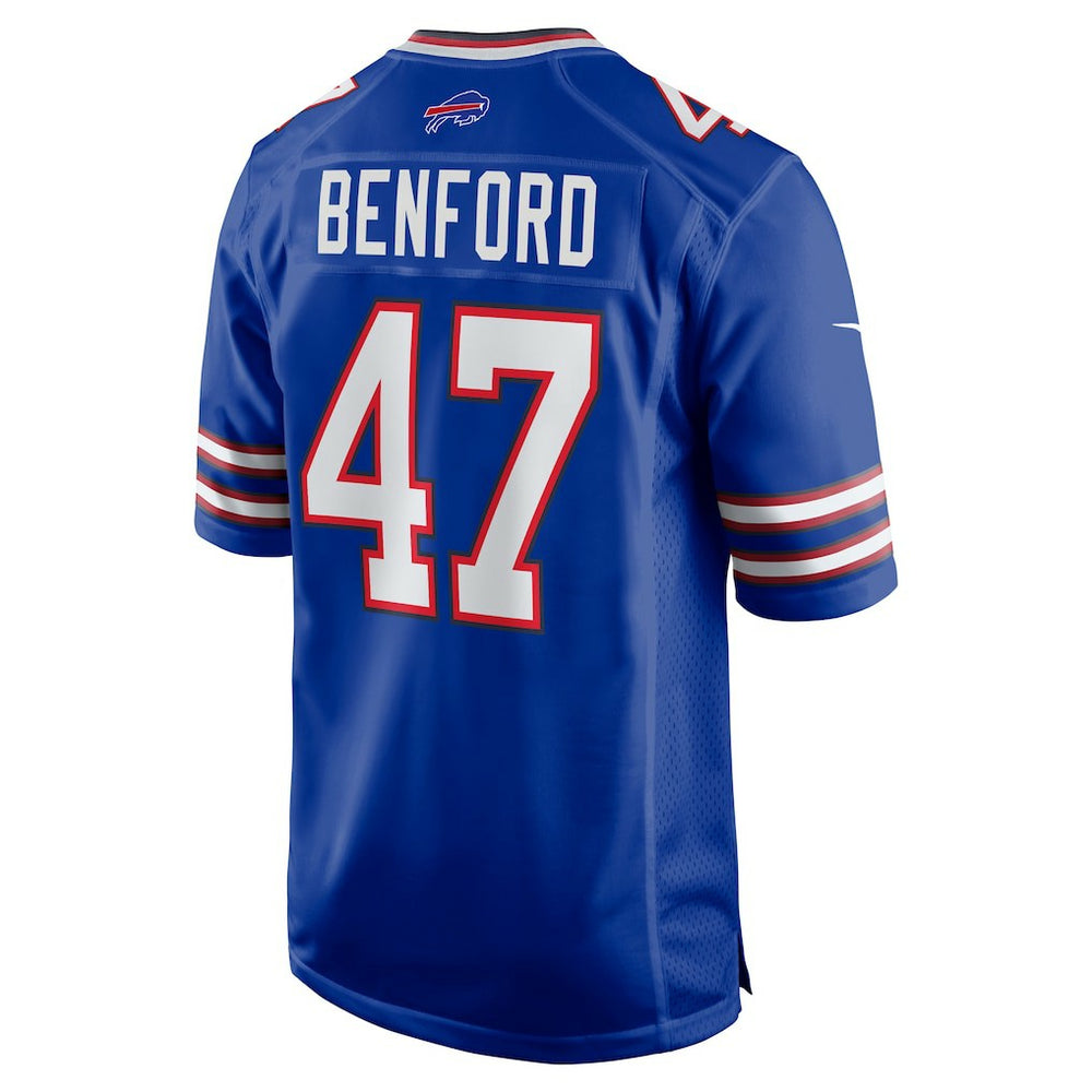 Christian Benford Buffalo Bills Game Jersey - Royal Jerseys