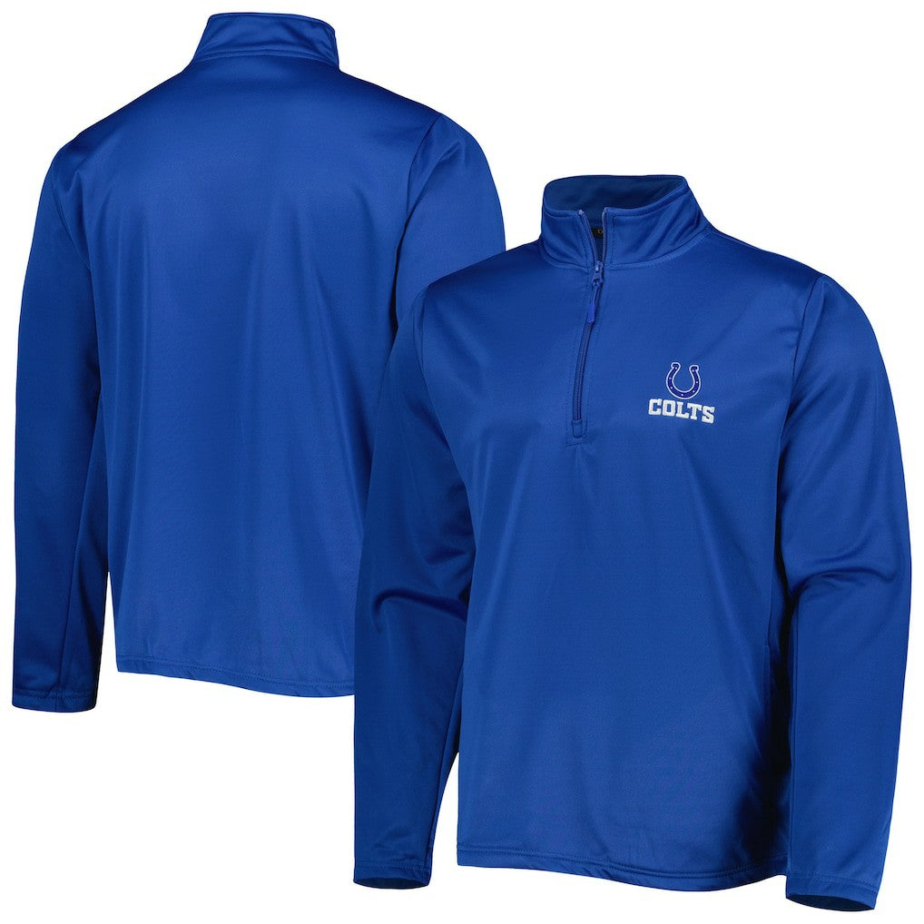 Indianapolis Colts Dunbrooke All-Star Tech Quarter-Zip Top - Royal Tops