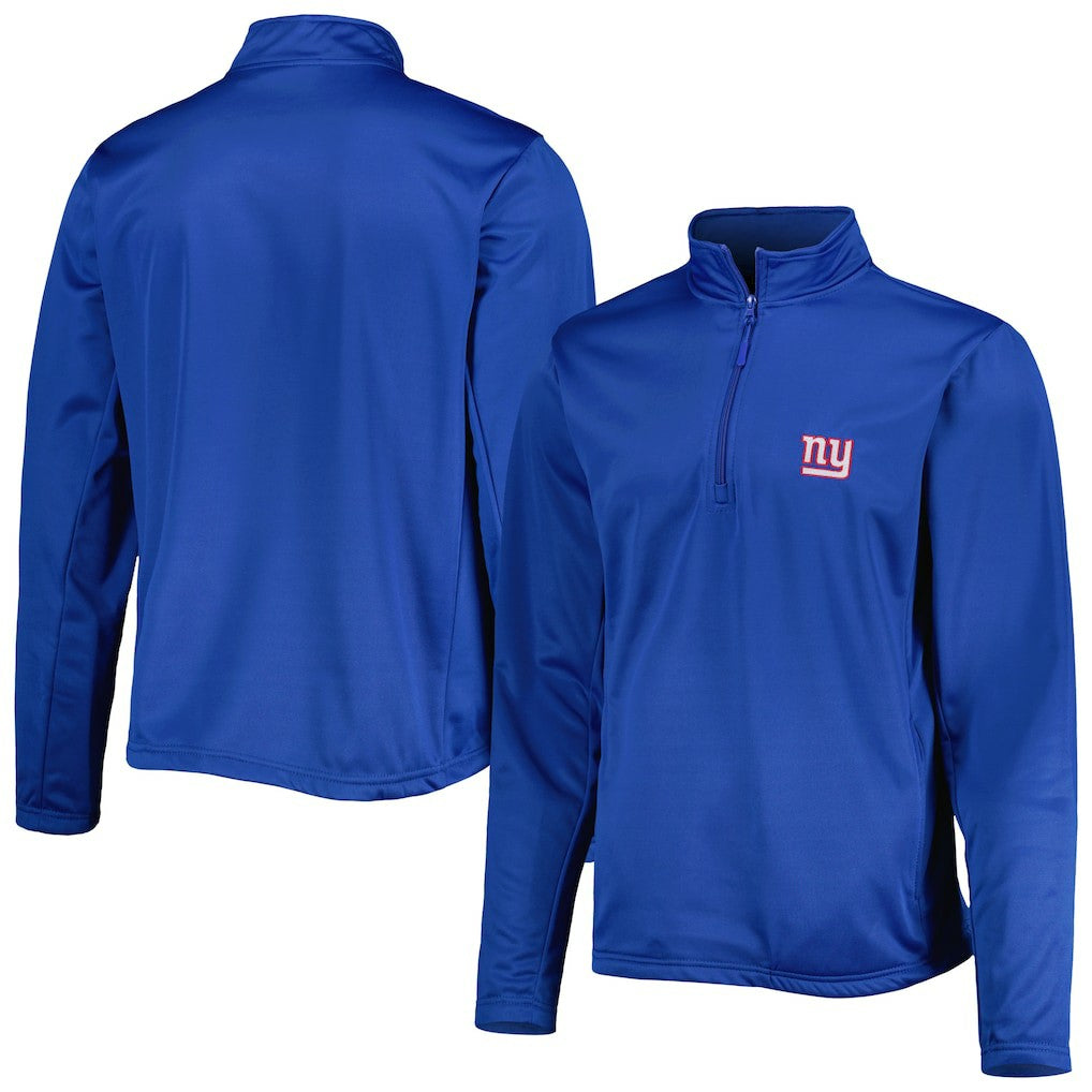 New York Giants Dunbrooke All-Star Tech Quarter-Zip Top - Royal Tops