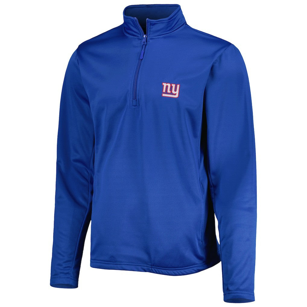 New York Giants Dunbrooke All-Star Tech Quarter-Zip Top - Royal Tops