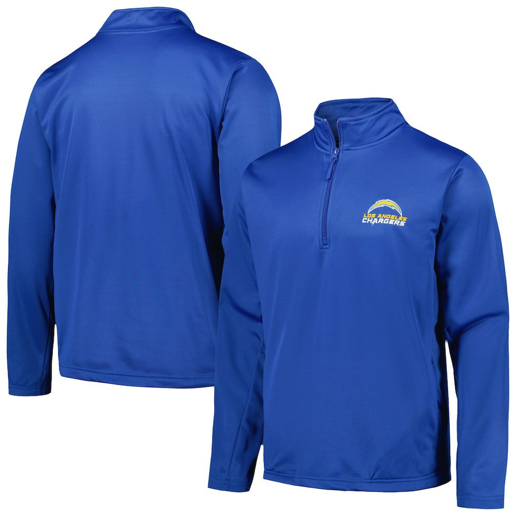 Los Angeles Chargers Dunbrooke All-Star Tech Quarter-Zip Top - Powder Blue Tops