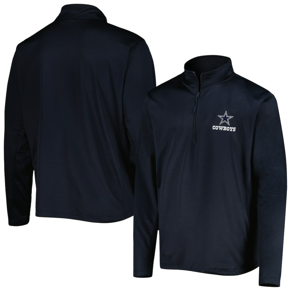 Dallas Cowboys Dunbrooke All-Star Tech Quarter-Zip Top - Navy Tops