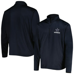 Dallas Cowboys Dunbrooke All-Star Tech Quarter-Zip Top - Navy Tops