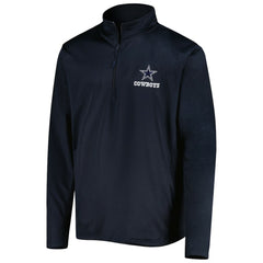 Dallas Cowboys Dunbrooke All-Star Tech Quarter-Zip Top - Navy Tops