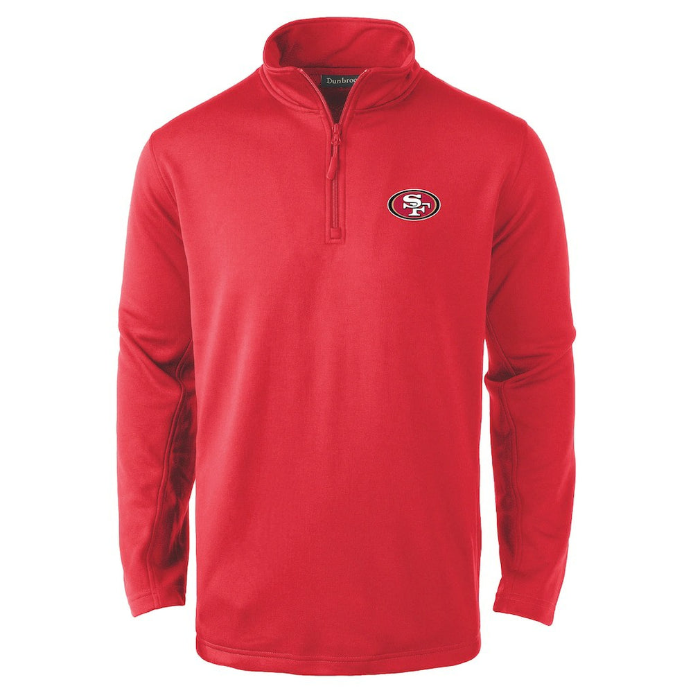 San Francisco 49ers Dunbrooke All-Star Tech Quarter-Zip Top - Scarlet Tops