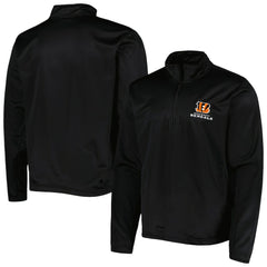 Cincinnati Bengals Dunbrooke All-Star Tech Quarter-Zip Top - Black Tops