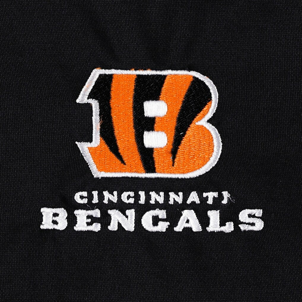 Cincinnati Bengals Dunbrooke All-Star Tech Quarter-Zip Top - Black Tops