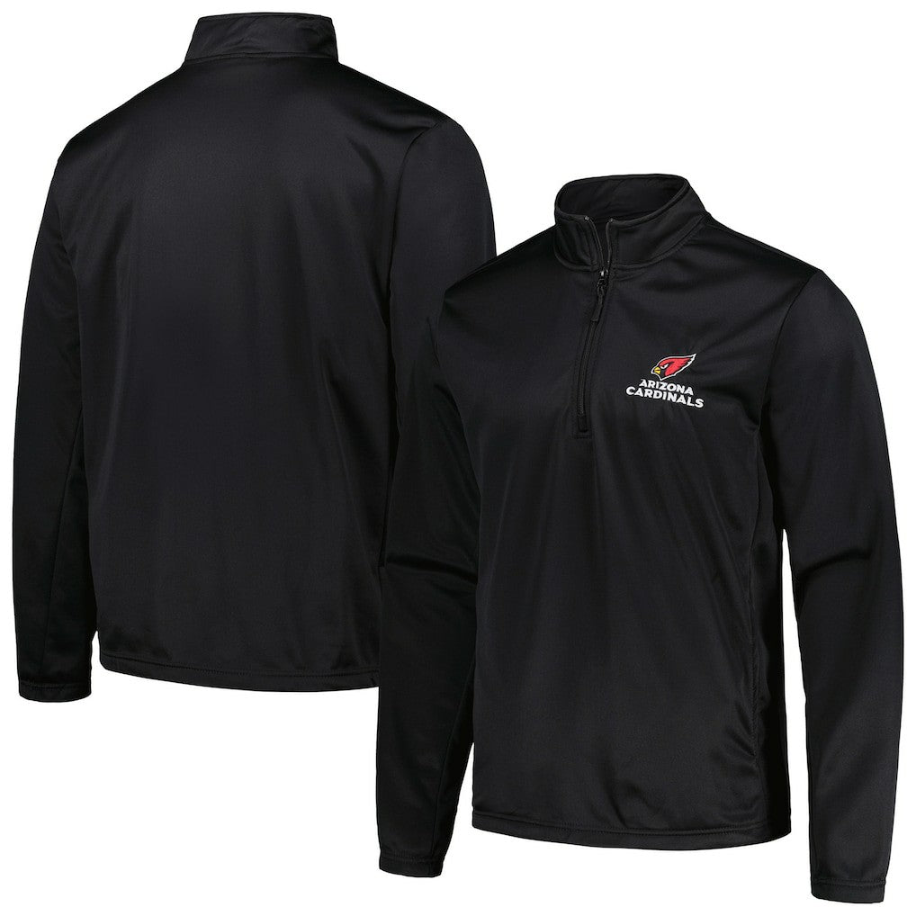 Arizona Cardinals Dunbrooke All-Star Tech Quarter-Zip Top - Black Tops