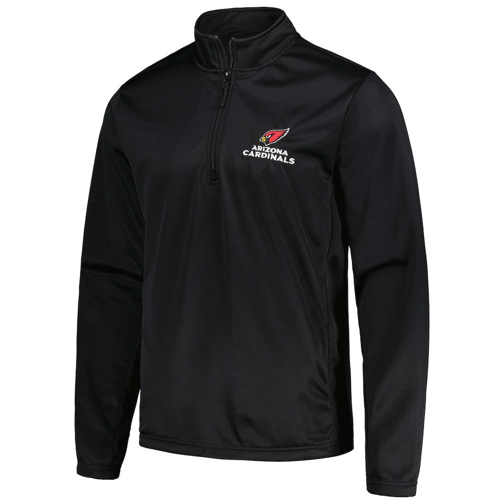 Arizona Cardinals Dunbrooke All-Star Tech Quarter-Zip Top - Black Tops