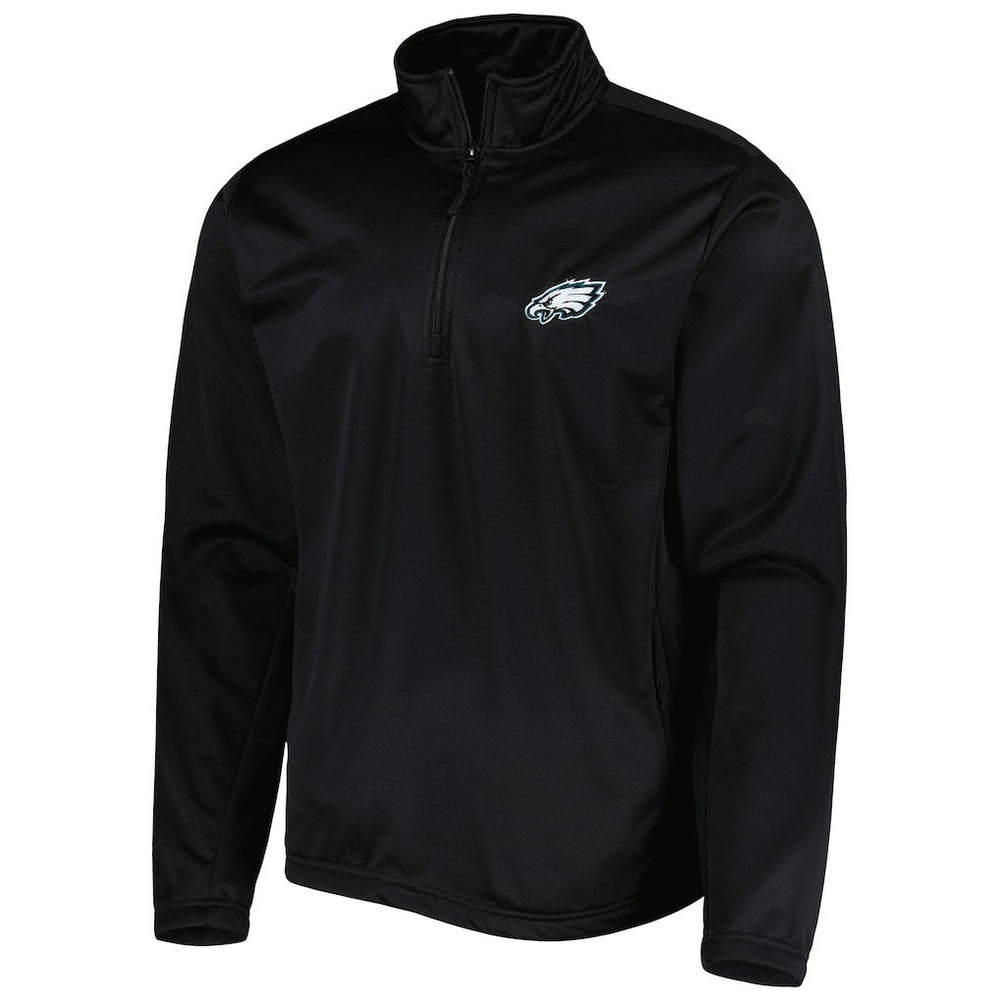 Philadelphia Eagles Dunbrooke All-Star Tech Quarter-Zip Top - Black Tops