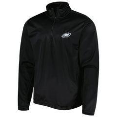 Philadelphia Eagles Dunbrooke All-Star Tech Quarter-Zip Top - Black Tops