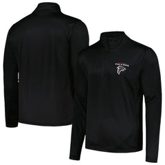 Atlanta Falcons Dunbrooke All-Star Tech Quarter-Zip Top - Black Tops