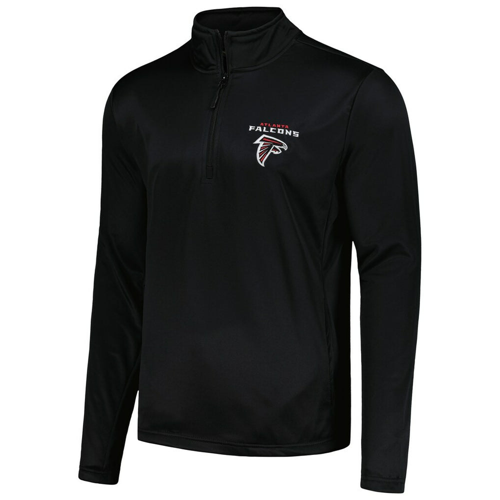 Atlanta Falcons Dunbrooke All-Star Tech Quarter-Zip Top - Black Tops