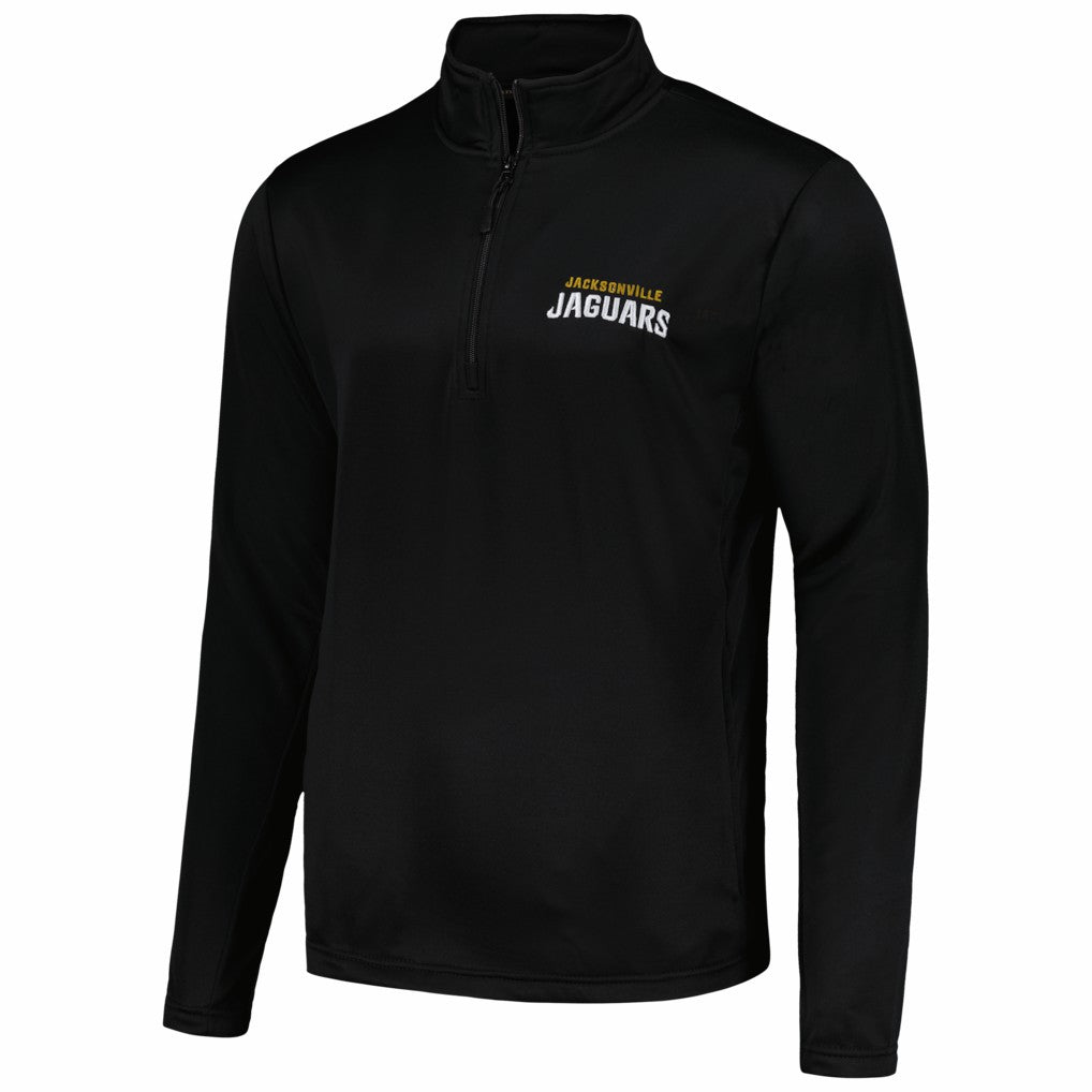 Jacksonville Jaguars Dunbrooke All-Star Tech Quarter-Zip Top - Black Tops