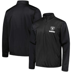Las Vegas Raiders Dunbrooke All-Star Tech Quarter-Zip Top - Black Tops