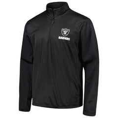 Las Vegas Raiders Dunbrooke All-Star Tech Quarter-Zip Top - Black Tops