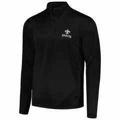 New Orleans Saints Dunbrooke All-Star Tech Quarter-Zip Top - Black Tops