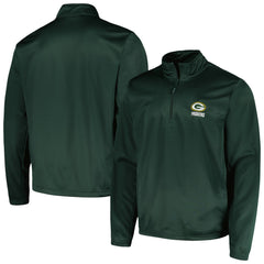 Green Bay Packers Dunbrooke All-Star Tech Quarter-Zip Top - Green Tops