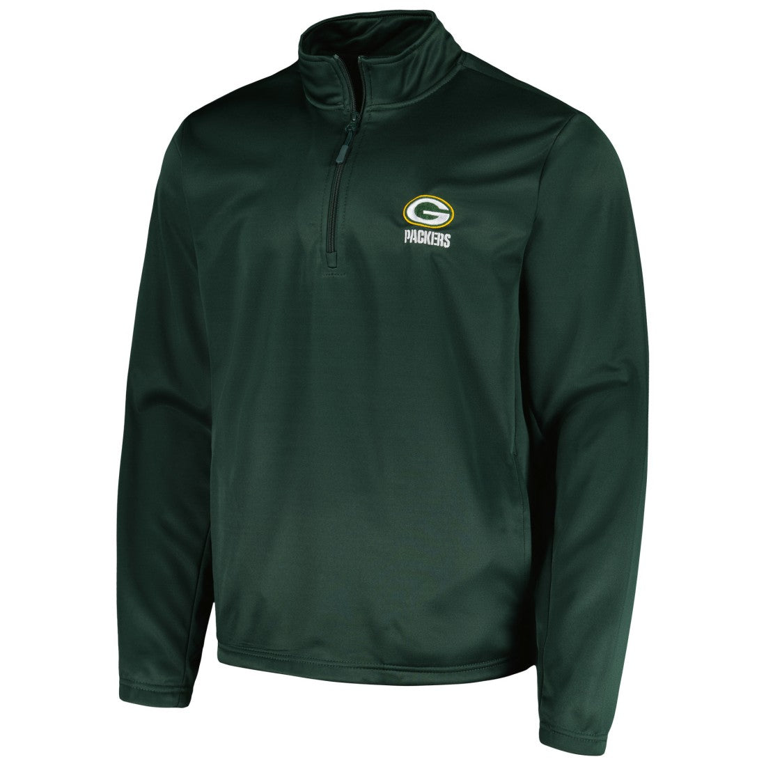 Green Bay Packers Dunbrooke All-Star Tech Quarter-Zip Top - Green Tops