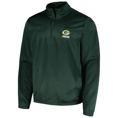 Green Bay Packers Dunbrooke All-Star Tech Quarter-Zip Top - Green Tops