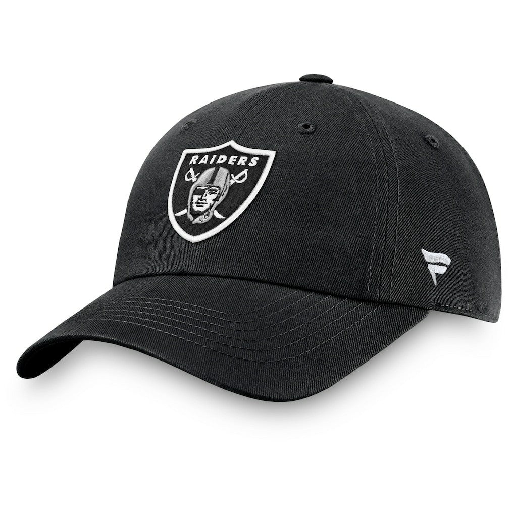 Las Vegas Raiders Fundamental Adjustable Hat - Black Hats