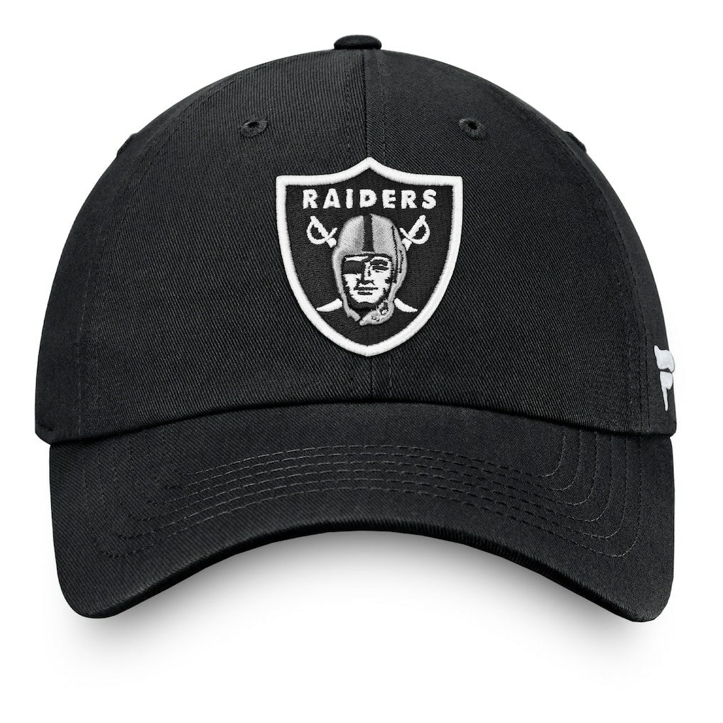 Las Vegas Raiders Fundamental Adjustable Hat - Black Hats