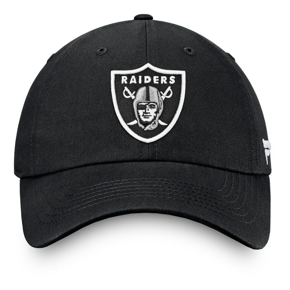 Las Vegas Raiders Fundamental Adjustable Hat - Black Hats