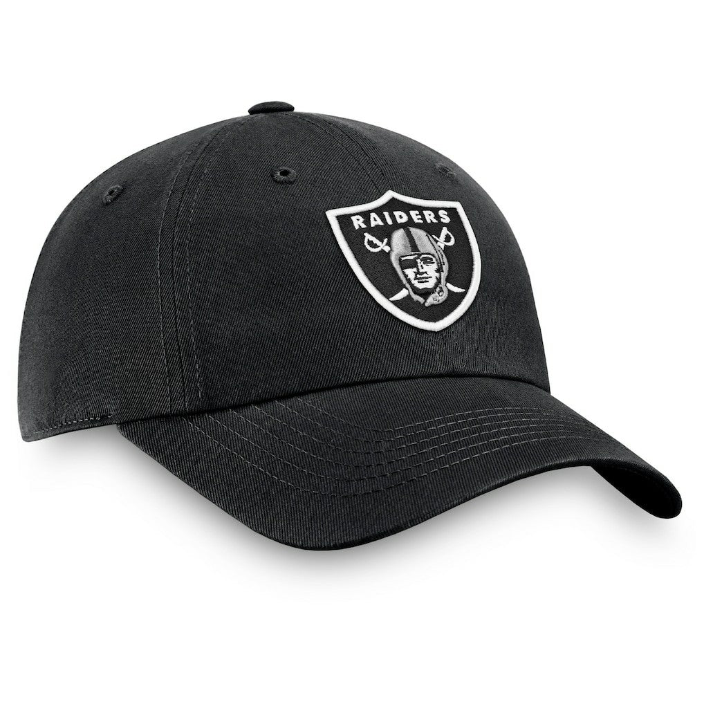 Las Vegas Raiders Fundamental Adjustable Hat - Black Hats